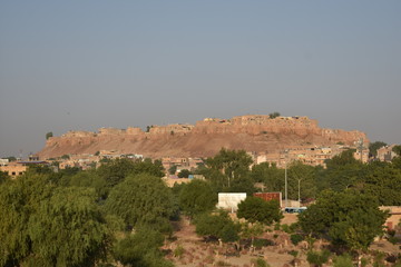 Obraz premium sonar fort in jaisalmer rajasthan india
