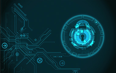 Protection concept. Protect mechanism, system privacy.