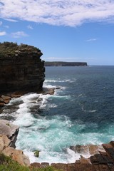 View from South Head to North Head Sydney, New South Wales Australia