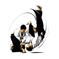 Foto op Plexiglas aikido action 1 © quicklinestudio