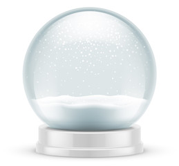 Boule à neige vectorielle 1