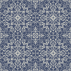 Oriental pattern Background vintage flower Seamless floral pattern Abstract wallpaper Texture royal vector Fabric illustration