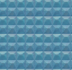 Obraz premium Concrete fence. Blue concrete with a pattern