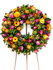 Funeral wreath