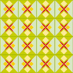 Background. Seamless multicolored pattern. Abstract geometric wallpaper of the surface. Print for polygraphy, posters, t-shirts and textiles. Doodle for design. Fashion texture. Ecological colors