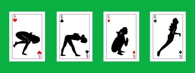 yoga playing cards