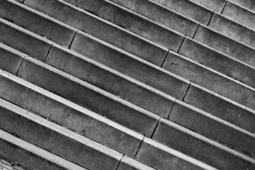 Stufen einer Steintreppe