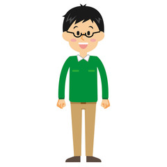 15シリーズ_お父さん_笑顔