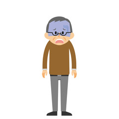 15シリーズ_おじいさん_ショック