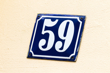 Hausnummer 59