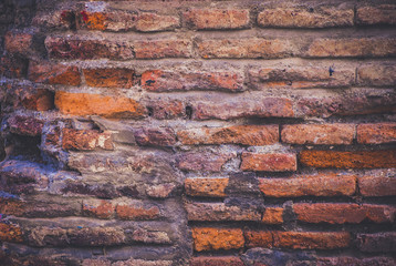 Old brick wall for background