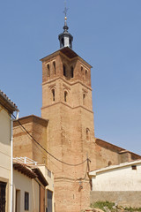 Church of Grajal de Campos, Leon province, Castilla and Leon, Spain