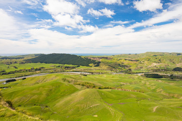 Fototapeta na wymiar Te Mata Peak View New Zealand
