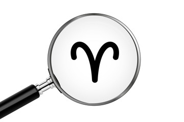 Lupe sucht/findet - Sternzeichen - Widder