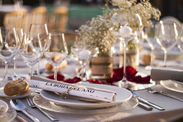 Wedding table