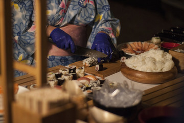 Sushi catering Boda