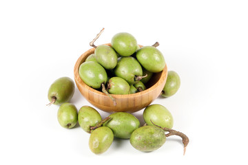 Raw Fresh Green Olive