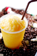 orange juice smoothie