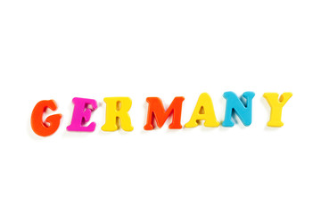 colorful toy alphabet letters