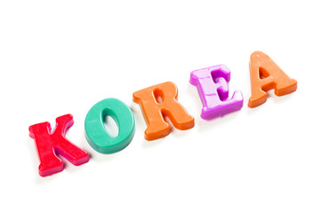 colorful toy alphabet letters