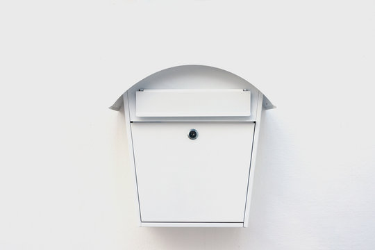 Mailbox isolated on white background, clipping path included