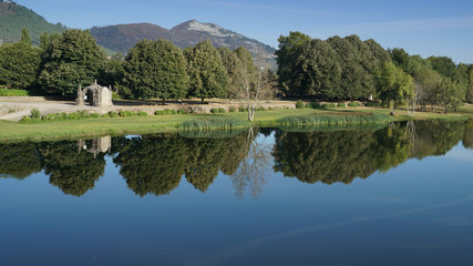 Fototapeta premium Ponte de Lima, Camino de Santiago, Portugal