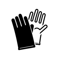 Obraz premium working gloves icon