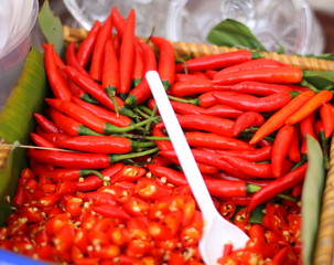 ベトナムのフェスティバルでの軽食