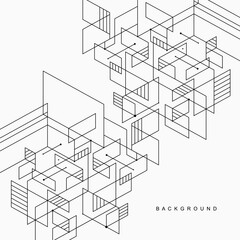 Geometric abstract background.