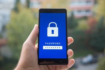 General Data Protection Regulation (GDPR)  on mobile phone