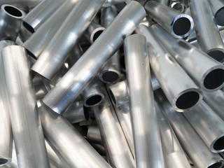 cut aluminum tube