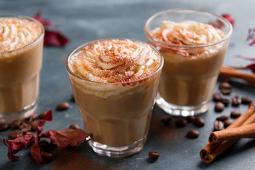 Pumpkin spiced latte or coffee