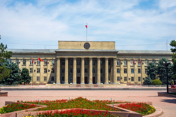 Naklejka premium The building of Kyrgyz government