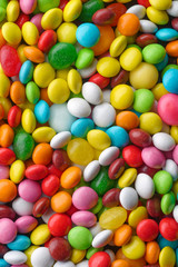 Fototapeta na wymiar Multicolored round candies