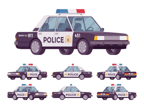 Police car set