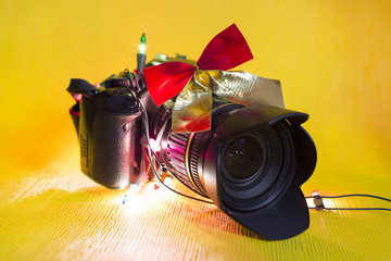 Camera as a gift for the new year. A new camera is the best gift for a photographer for the new...