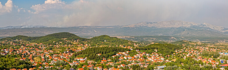Sinj panoramic view