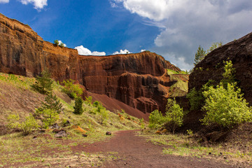 Volcanic Crater in Racos Romania