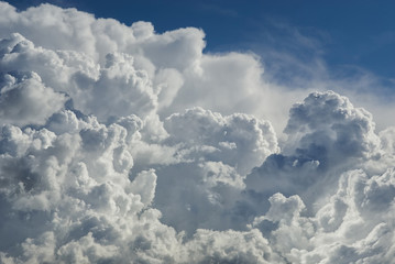 Cumulus clouds