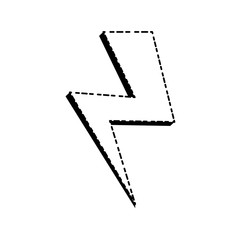Fototapeta premium thunder icon image
