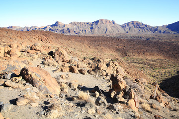 El Teide National Park on Tenerife Island, Canary Islands, Spain
