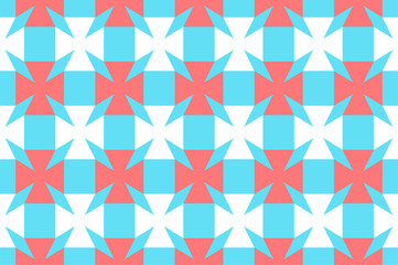 Materiał do szycia Kolorowy wzór geometryczny