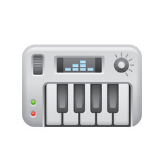Fototapeta na wymiar Midi Keyboard - Novo Icons . A professional, pixel-aligned icon designed on a 64 x 64 pixel. 