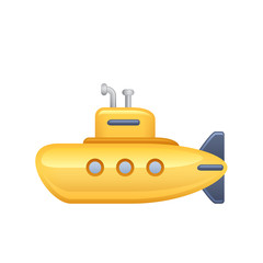 Yellow Submarine - Novo Icons . A professional, pixel-aligned icon designed on a 64 x 64 pixel.  