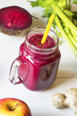 beetroot cocktail, smoothie