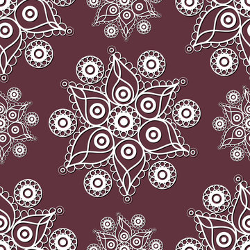 Seamless lace pattern 1