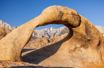 Mt. Whitney through arch