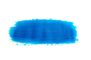 blau Wasserfarben muster Pinselstrich