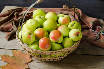 apples in the basket