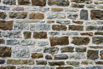 strong stone layers on the city wall